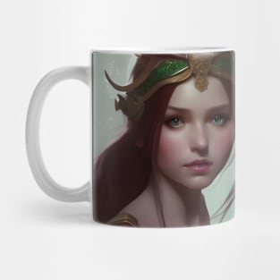 Cute Fantasy Elf Princess artwork Mug